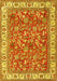 Machine Washable Persian Yellow Traditional Rug, wshtr4457yw