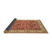 Sideview of Persian Brown Traditional Rug, tr4457brn
