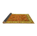 Sideview of Persian Yellow Traditional Rug, tr4457yw