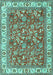 Persian Turquoise Traditional Rug, tr4457turq