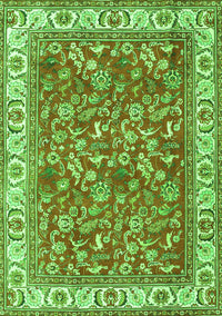 Persian Green Traditional Rug, tr4457grn