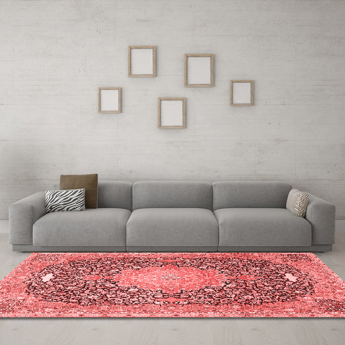 Traditional Red Washable Rugs