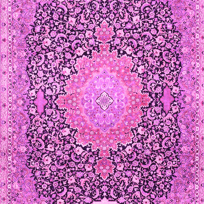 Medallion Pink Traditional Rug, tr4458pnk
