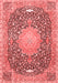Medallion Red Traditional Area Rugs