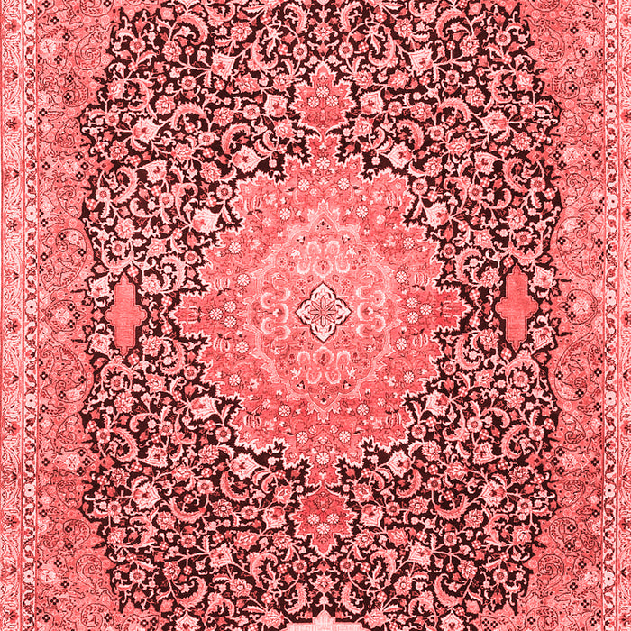 Medallion Red Traditional Area Rugs