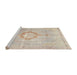 Sideview of Machine Washable Traditional Light French Beige Brown Rug, wshtr4459