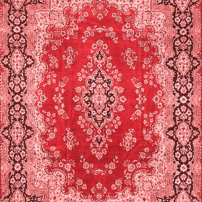 Medallion Red Traditional Area Rugs