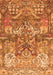 Persian Orange Traditional Rug, tr4461org