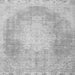 Serging Thickness of Persian Gray Traditional Rug, tr4462gry