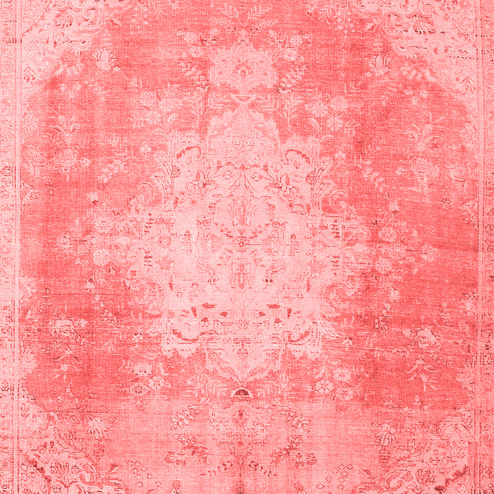 Machine Washable Persian Red Traditional Rug, wshtr4462red
