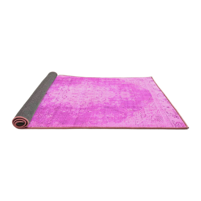 Sideview of Persian Pink Traditional Rug, tr4462pnk