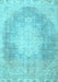 Persian Light Blue Traditional Rug, tr4462lblu