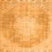 Serging Thickness of Persian Orange Traditional Rug, tr4462org
