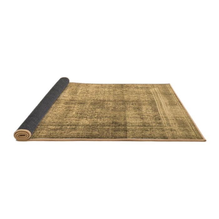 Sideview of Persian Brown Traditional Rug, tr4463brn