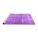 Sideview of Machine Washable Persian Purple Traditional Area Rugs, wshtr4463pur