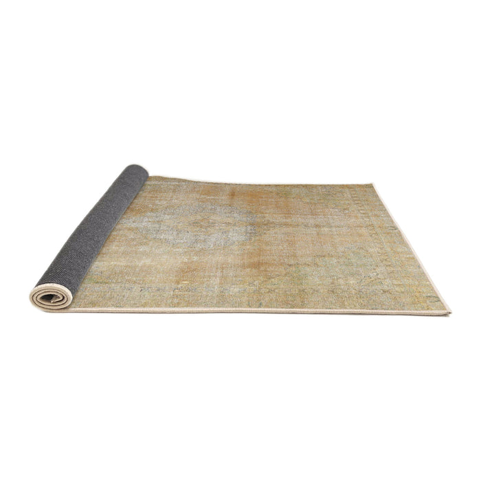 Sideview of Traditional Brown Persian Rug, tr4464