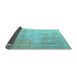 Sideview of Persian Light Blue Traditional Rug, tr4464lblu