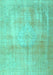 Persian Turquoise Traditional Rug, tr4464turq