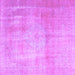 Square Persian Purple Traditional Rug, tr4464pur