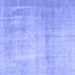 Square Persian Blue Traditional Rug, tr4464blu