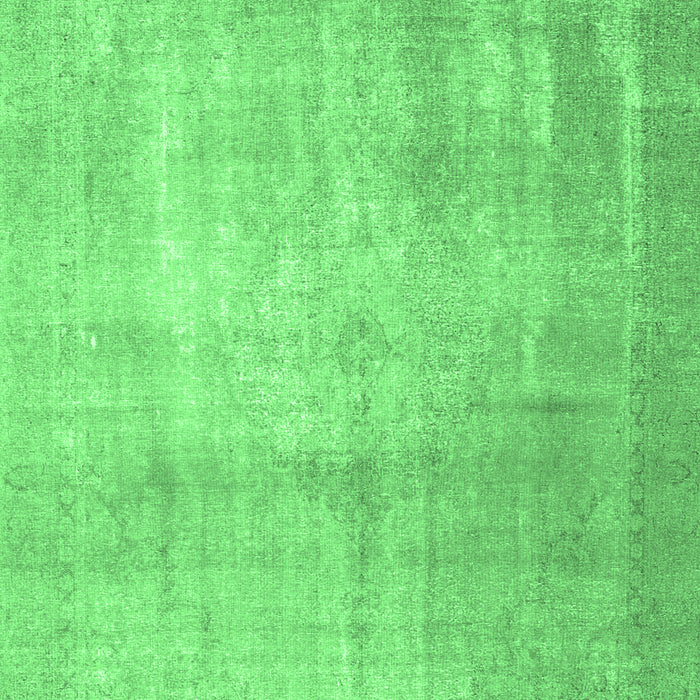 Machine Washable Persian Emerald Green Traditional Area Rugs, wshtr4464emgrn