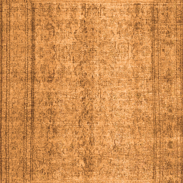 Serging Thickness of Machine Washable Persian Orange Traditional Area Rugs, wshtr4465org