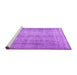 Sideview of Machine Washable Persian Purple Traditional Area Rugs, wshtr4465pur