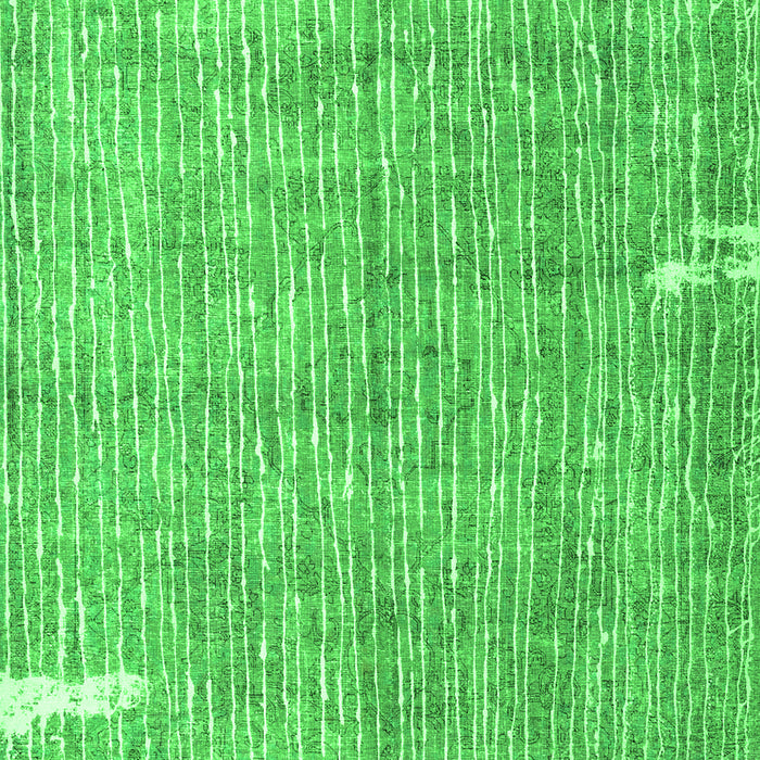 Serging Thickness of Machine Washable Persian Green Traditional Area Rugs, wshtr4466grn