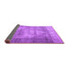 Sideview of Persian Purple Traditional Rug, tr4467pur