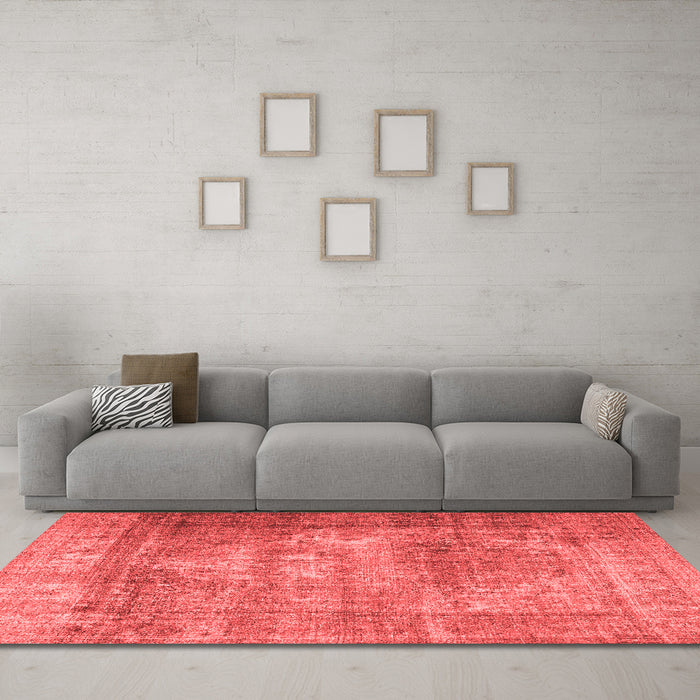 Traditional Red Washable Rugs