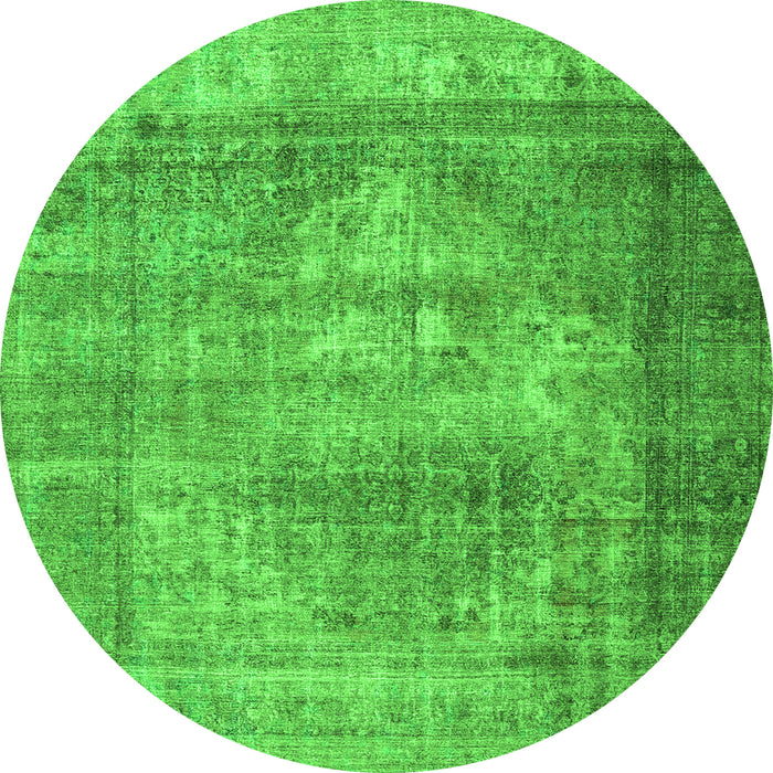 Machine Washable Persian Green Traditional Area Rugs, wshtr4467grn