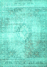 Persian Turquoise Traditional Rug, tr4468turq