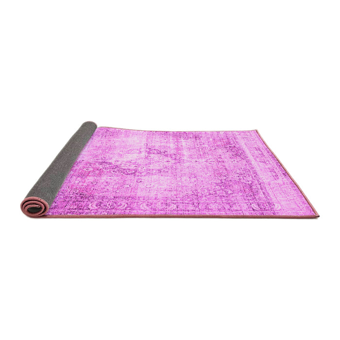 Sideview of Persian Pink Traditional Rug, tr4468pnk