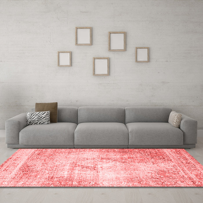 Traditional Red Washable Rugs