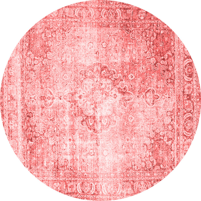Machine Washable Persian Red Traditional Rug, wshtr4468red