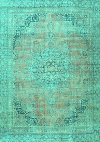 Persian Turquoise Traditional Rug, tr4469turq