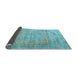 Sideview of Persian Light Blue Traditional Rug, tr4469lblu