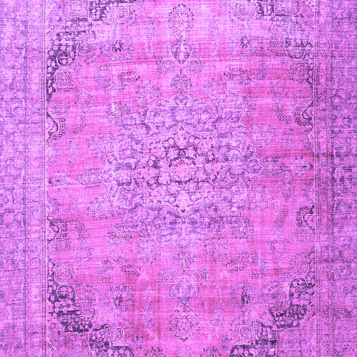 Machine Washable Persian Purple Traditional Area Rugs, wshtr4469pur