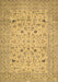 Persian Brown Traditional Rug, tr446brn