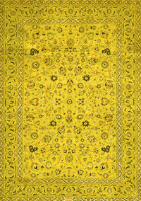 Persian Yellow Traditional Rug, tr446yw