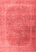 Persian Red Traditional Area Rugs