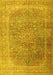 Persian Yellow Traditional Rug, tr4470yw