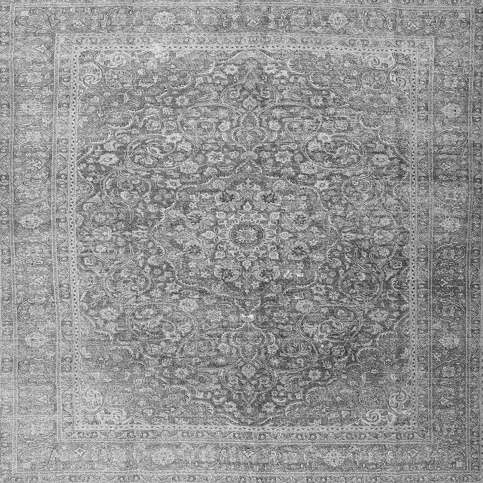 Serging Thickness of Persian Gray Traditional Rug, tr4470gry