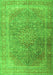 Persian Green Traditional Rug, tr4470grn