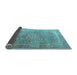 Sideview of Persian Light Blue Traditional Rug, tr4470lblu