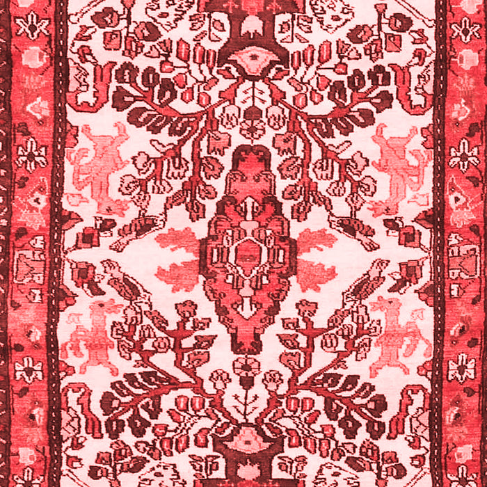 Medallion Red Traditional Area Rugs