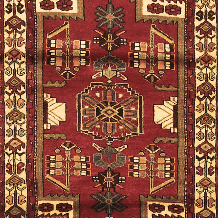 Machine Washable Persian Brown Traditional Rug, wshtr4472brn