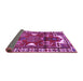 Sideview of Persian Purple Traditional Rug, tr4472pur
