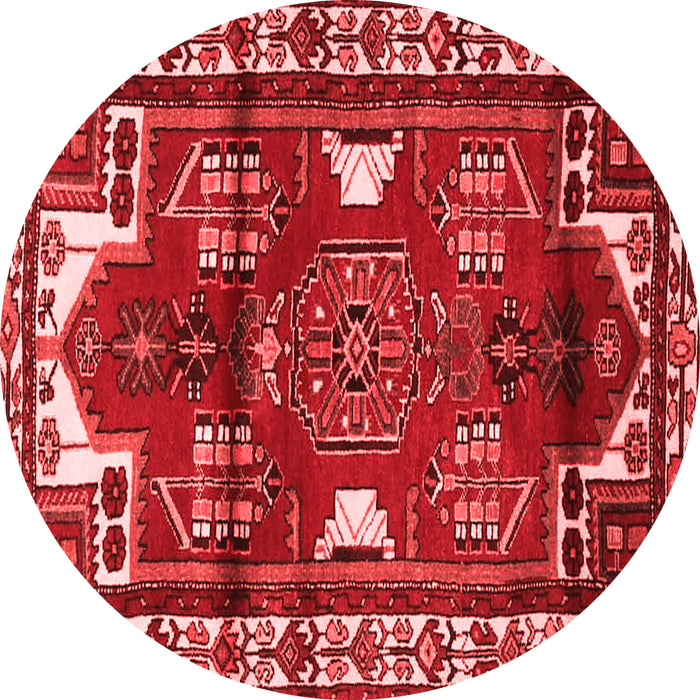 Machine Washable Persian Red Traditional Rug, wshtr4472red