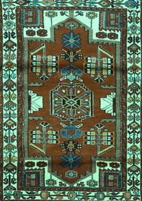 Persian Turquoise Traditional Rug, tr4472turq